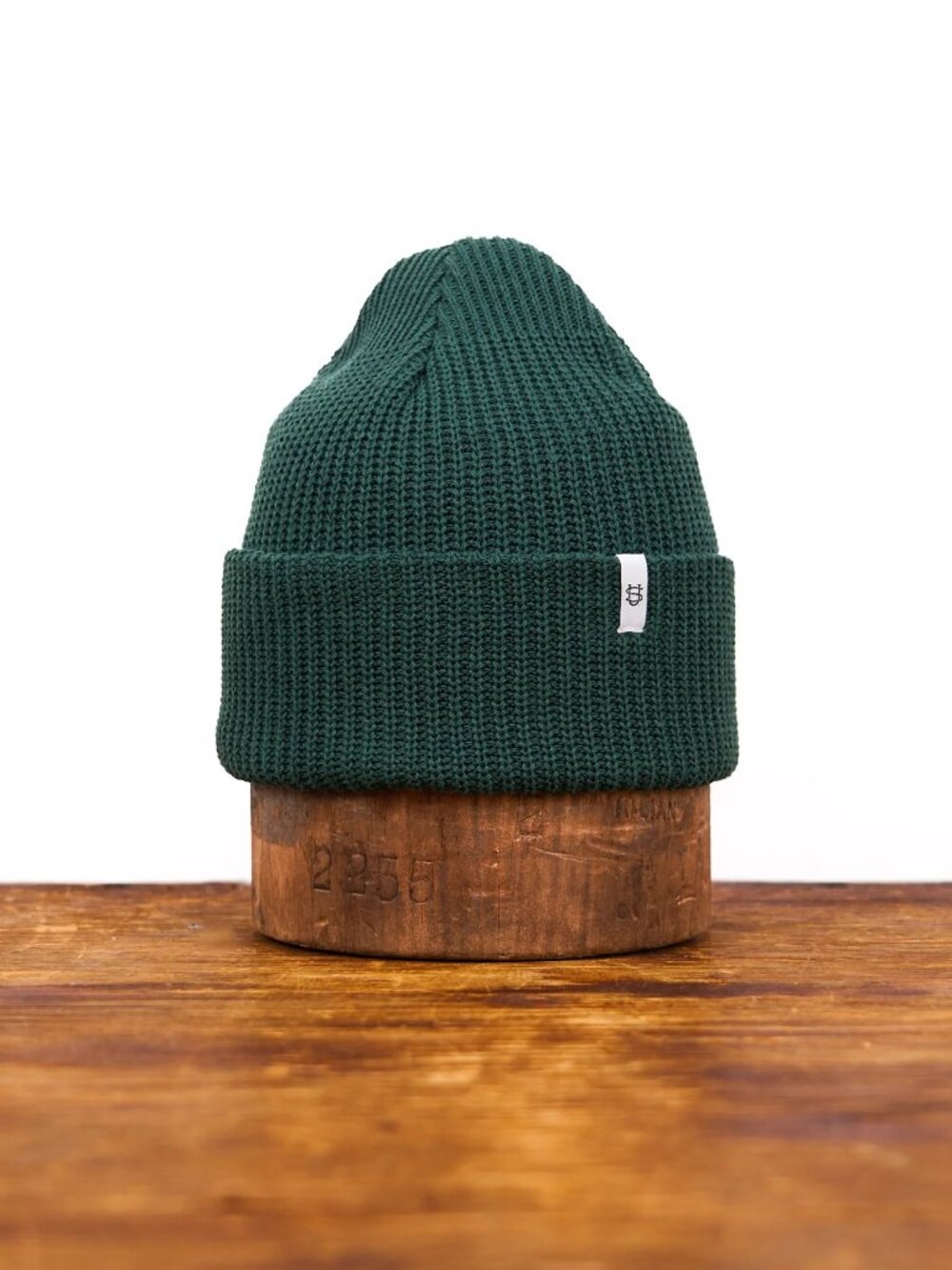 Upstate Stock Adirondack Green Upcycled Watchcap, NWT